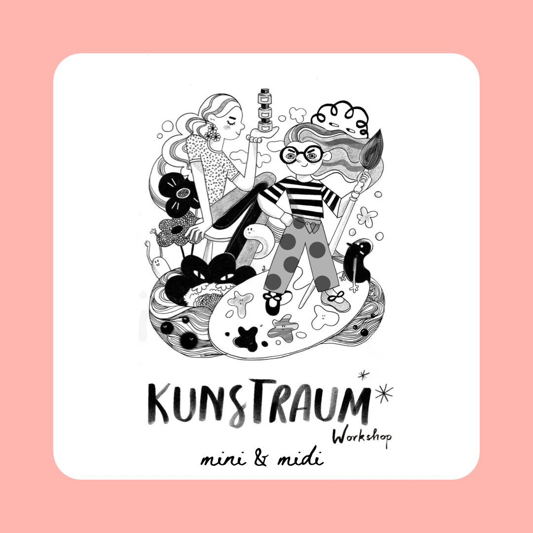 Druckverfahren (Monotypie) für Kinder