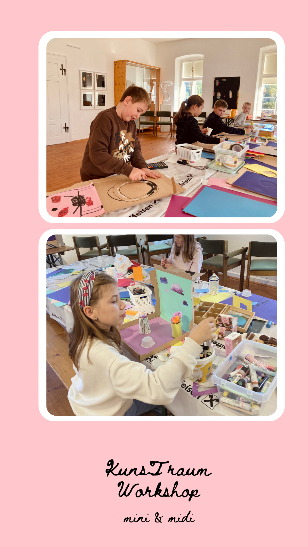 3 D Collage für Kinder (das Stadtspiel)