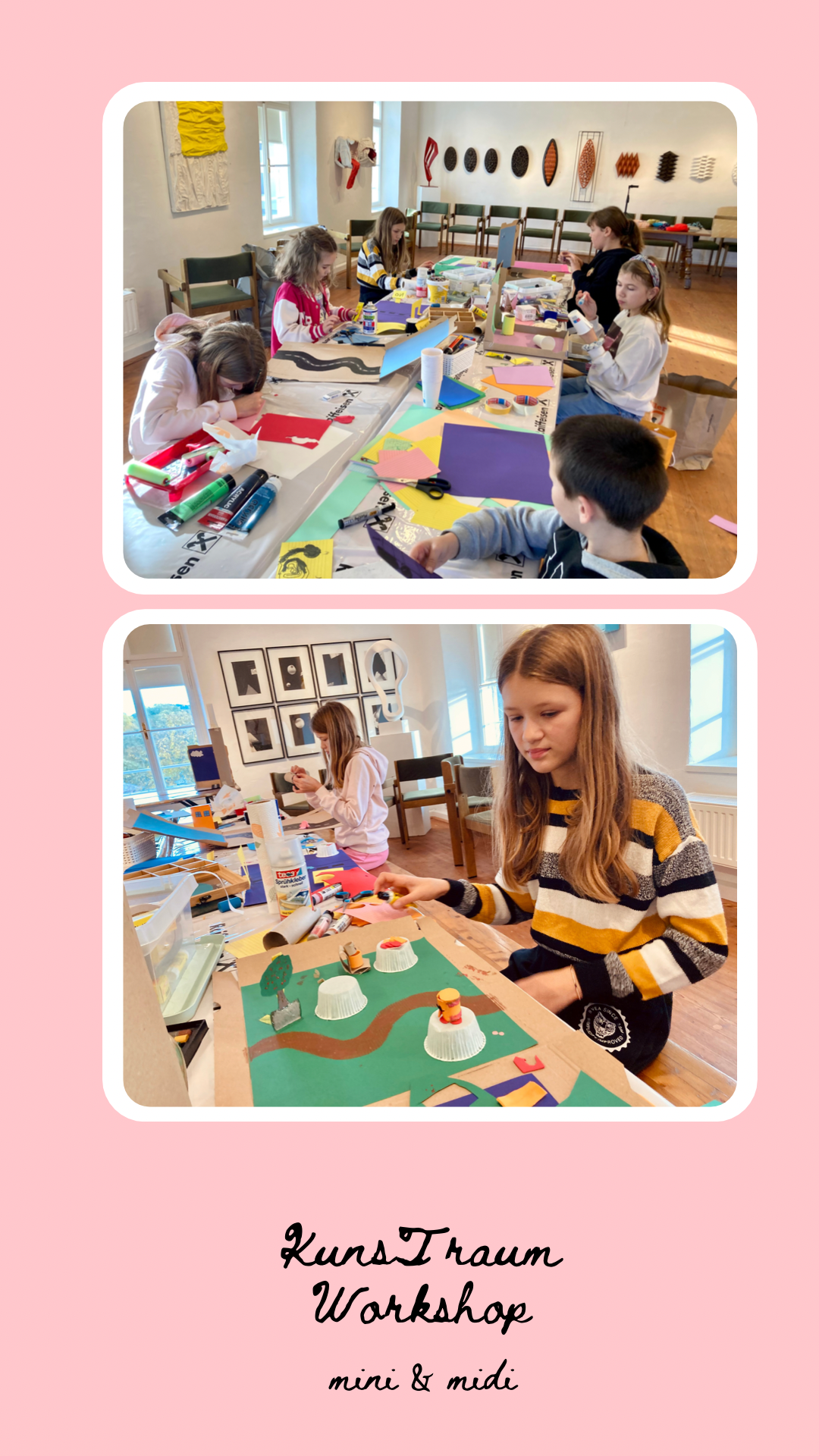 3 D Collage für Kinder (das Stadtspiel)